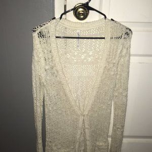 Cream cardigan